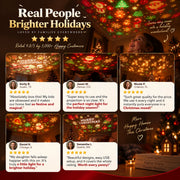 VeloraStudio™ Christmas Projector
